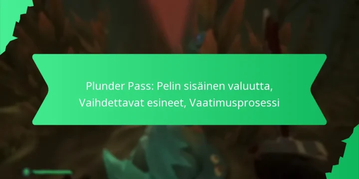 Plunder Pass: Pelin sisäinen valuutta, Vaihdettavat esineet, Vaatimusprosessi