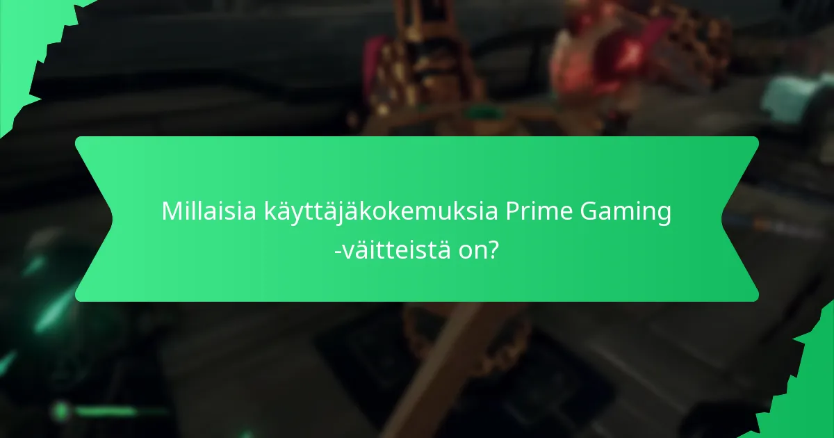 Kuinka Prime Gaming vertautuu muihin pelitilauspalveluihin?