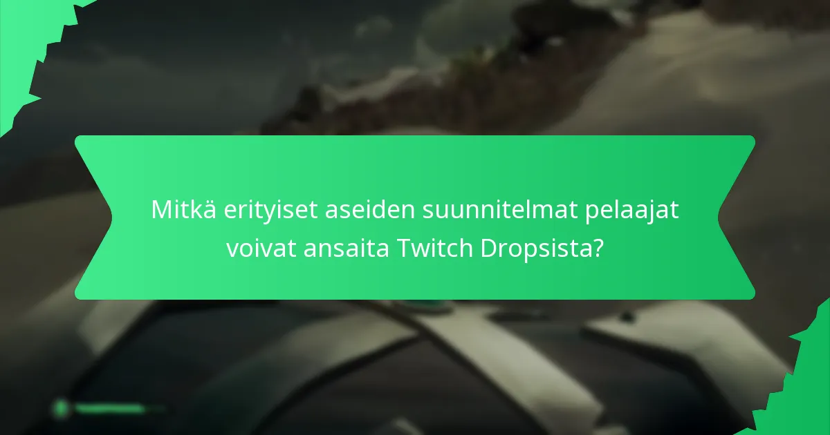 Mitkä hahmoasut sisältyvät Twitch Dropsiin?